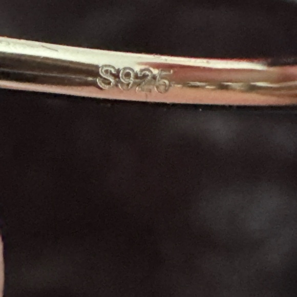 Moissanite 7 Stone 925 Ring - Picture 6 of 9